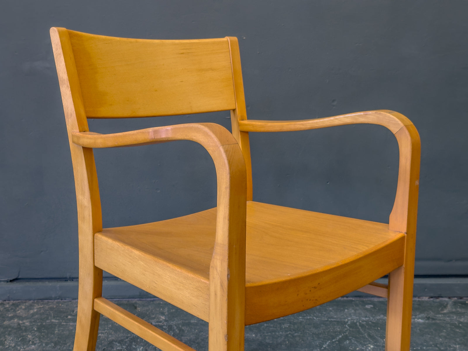 Beech and Oak Chair