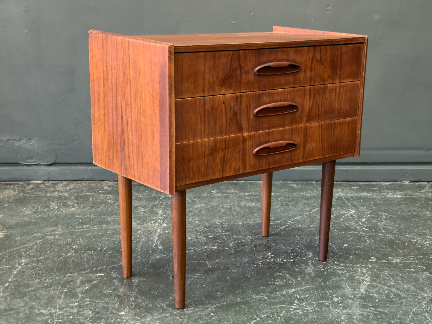 Small Teak Chest of Drawers