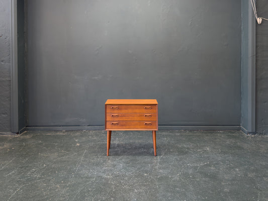 Small Teak Bedside Drawers