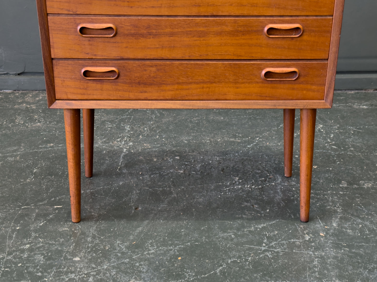 Small Teak Bedside Drawers