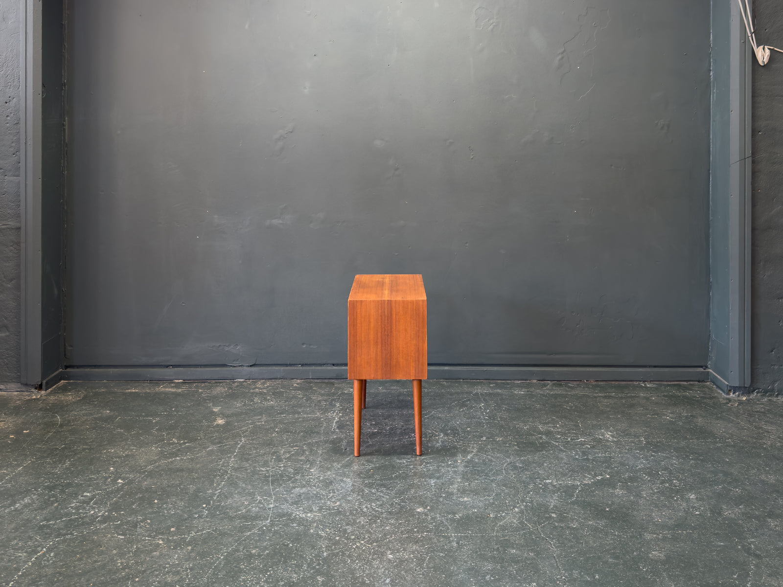 Small Teak Bedside Drawers