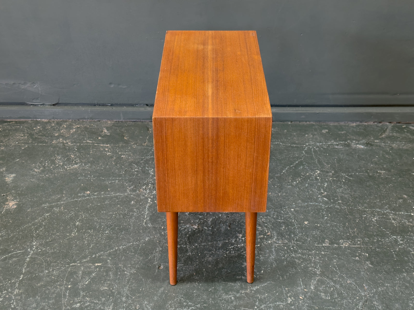 Small Teak Bedside Drawers