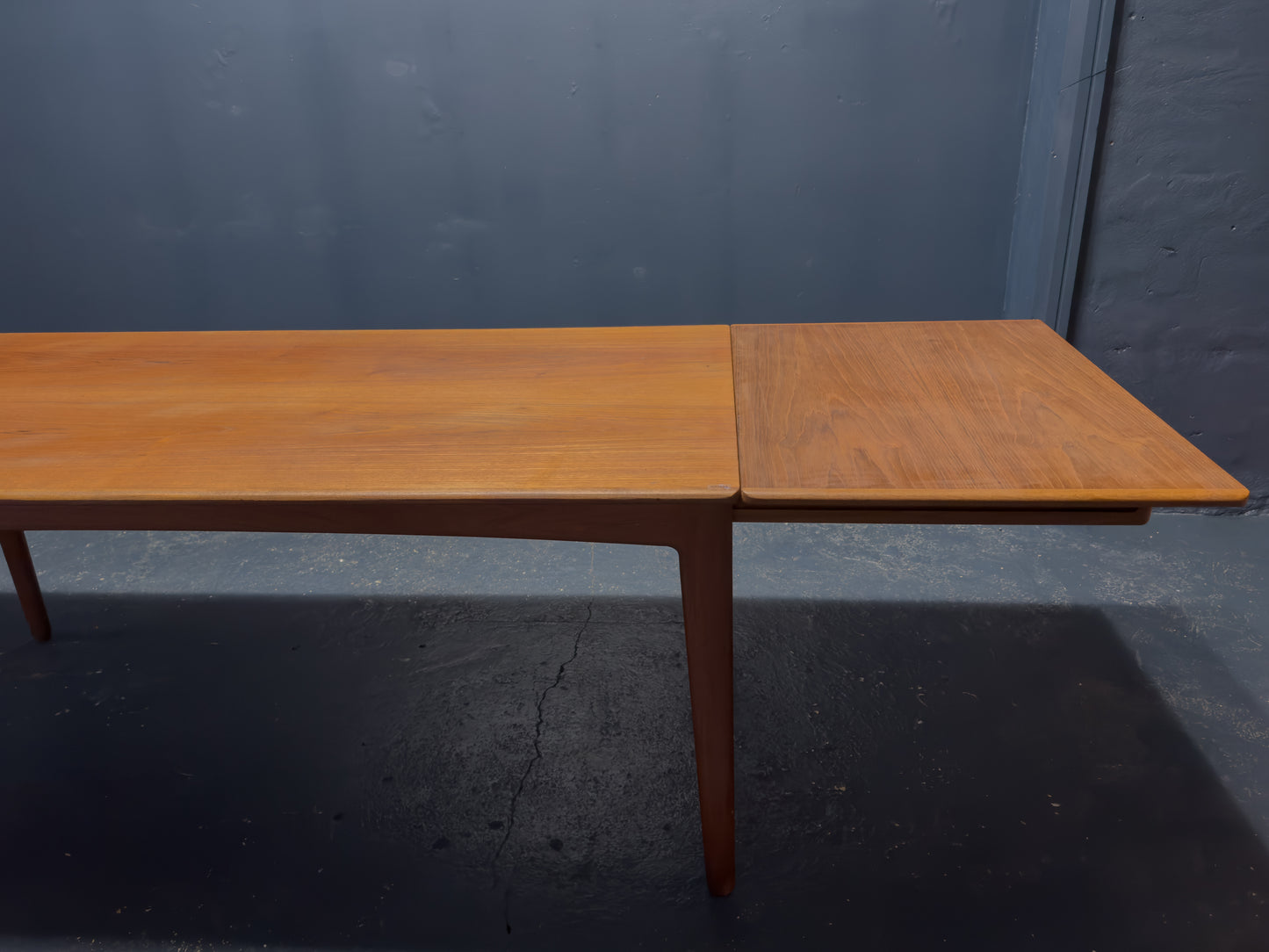 Knud Andersen Teak Extending Dining Table