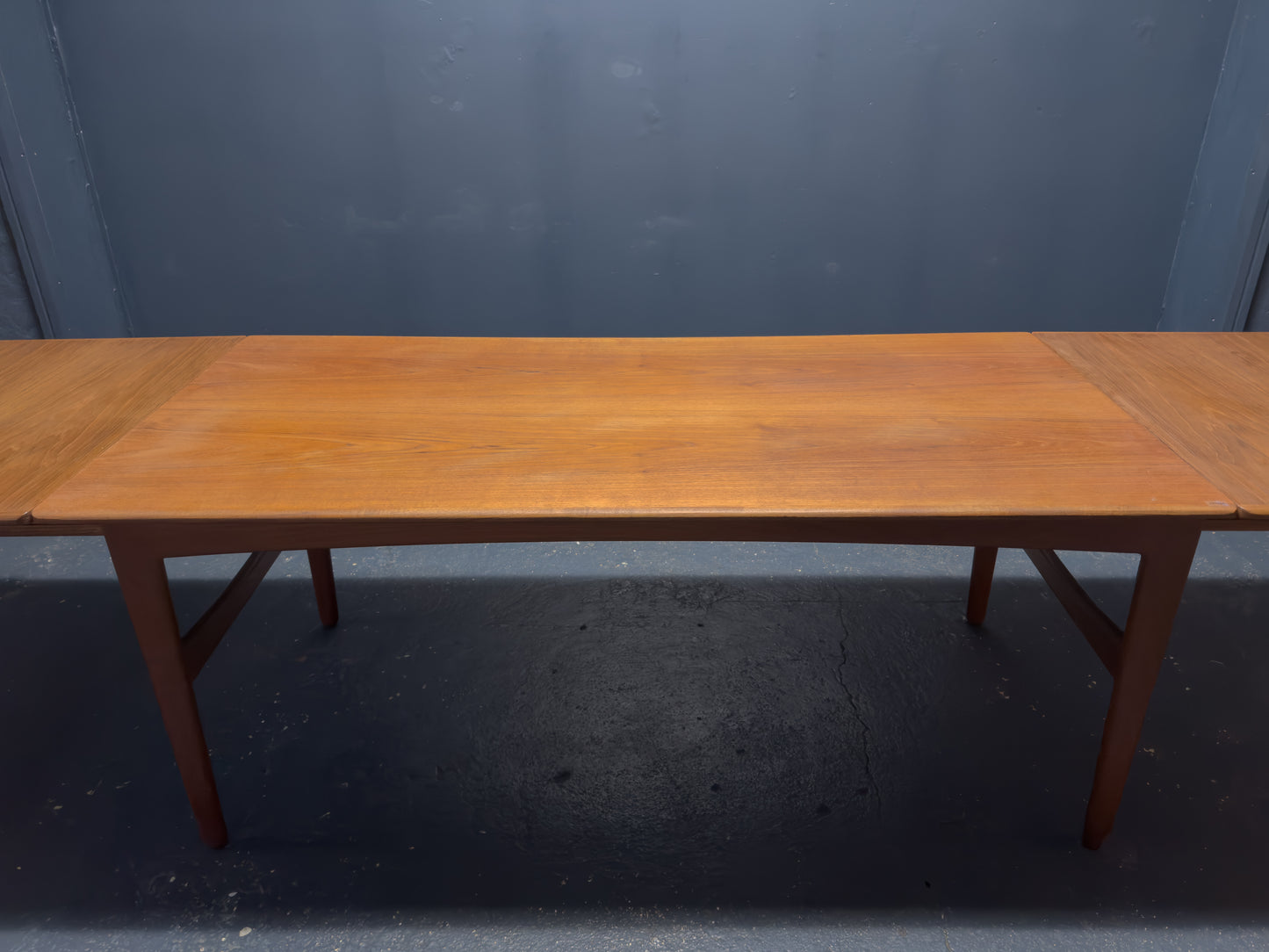 Knud Andersen Teak Extending Dining Table