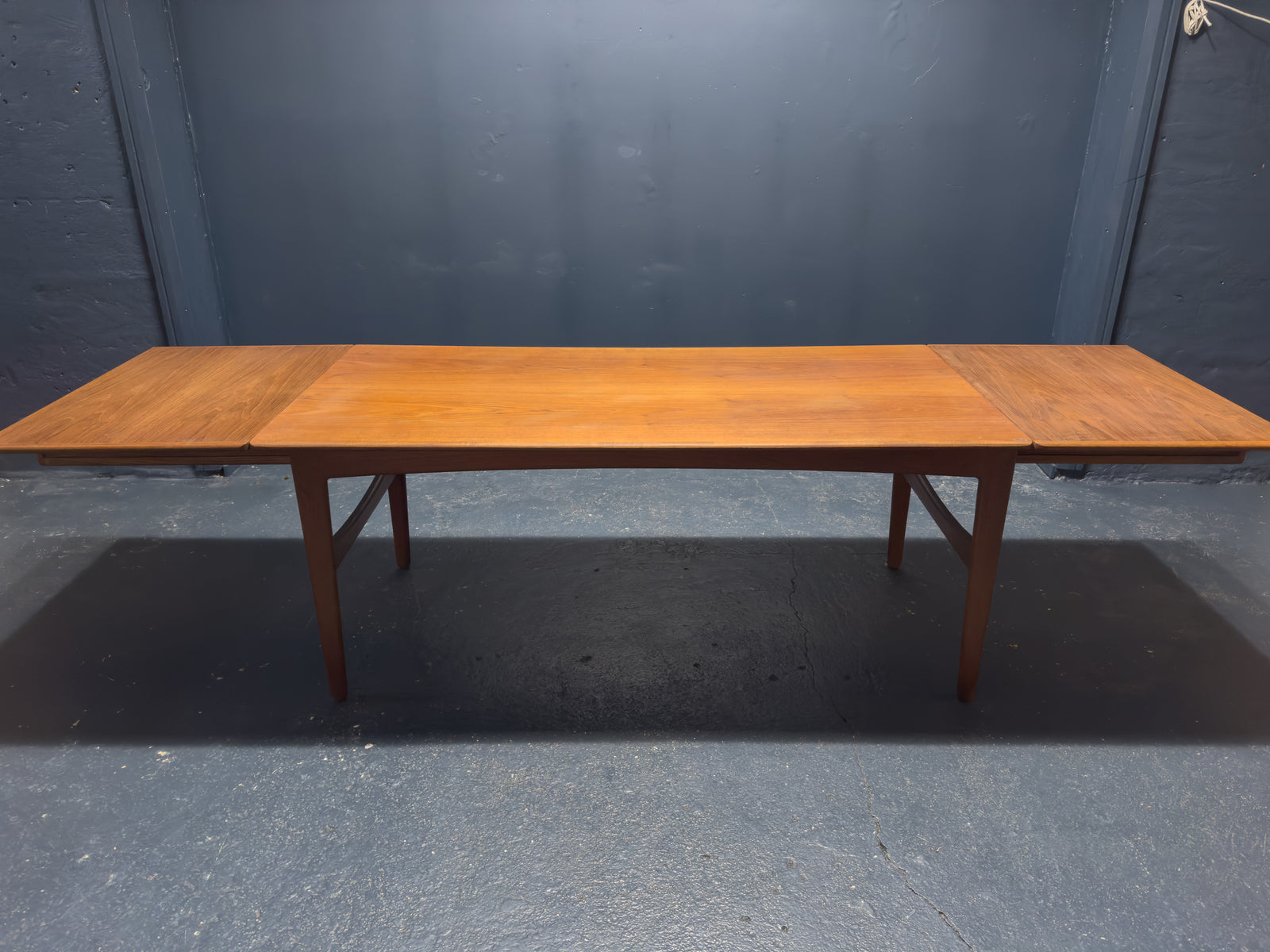 Knud Andersen Teak Extending Dining Table