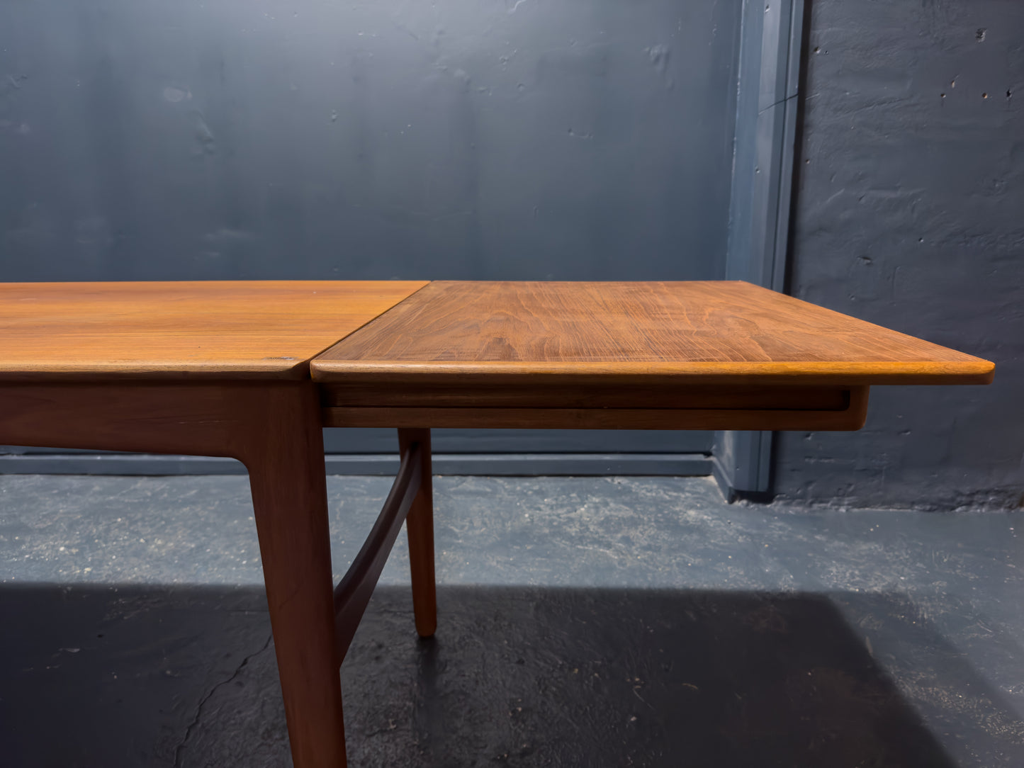 Knud Andersen Teak Extending Dining Table