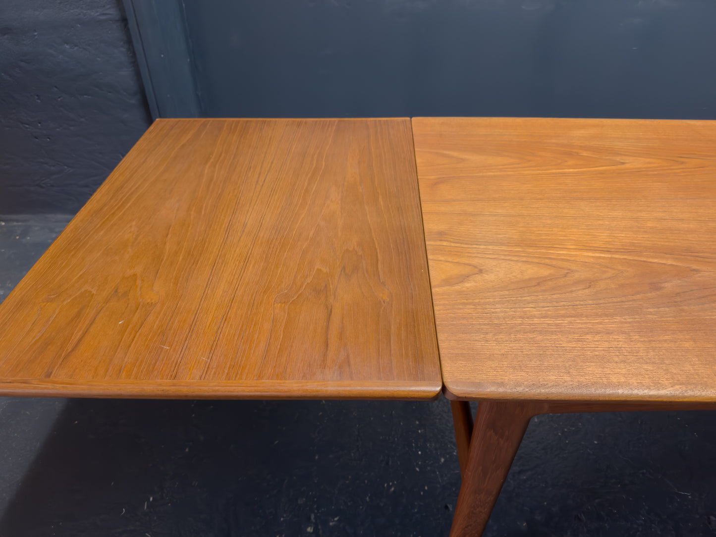 Knud Andersen Teak Extending Dining Table