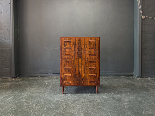 Rosewood Chest of Drawers By E. Jensen And J. Andersen For Westergaard Møbelfabrik