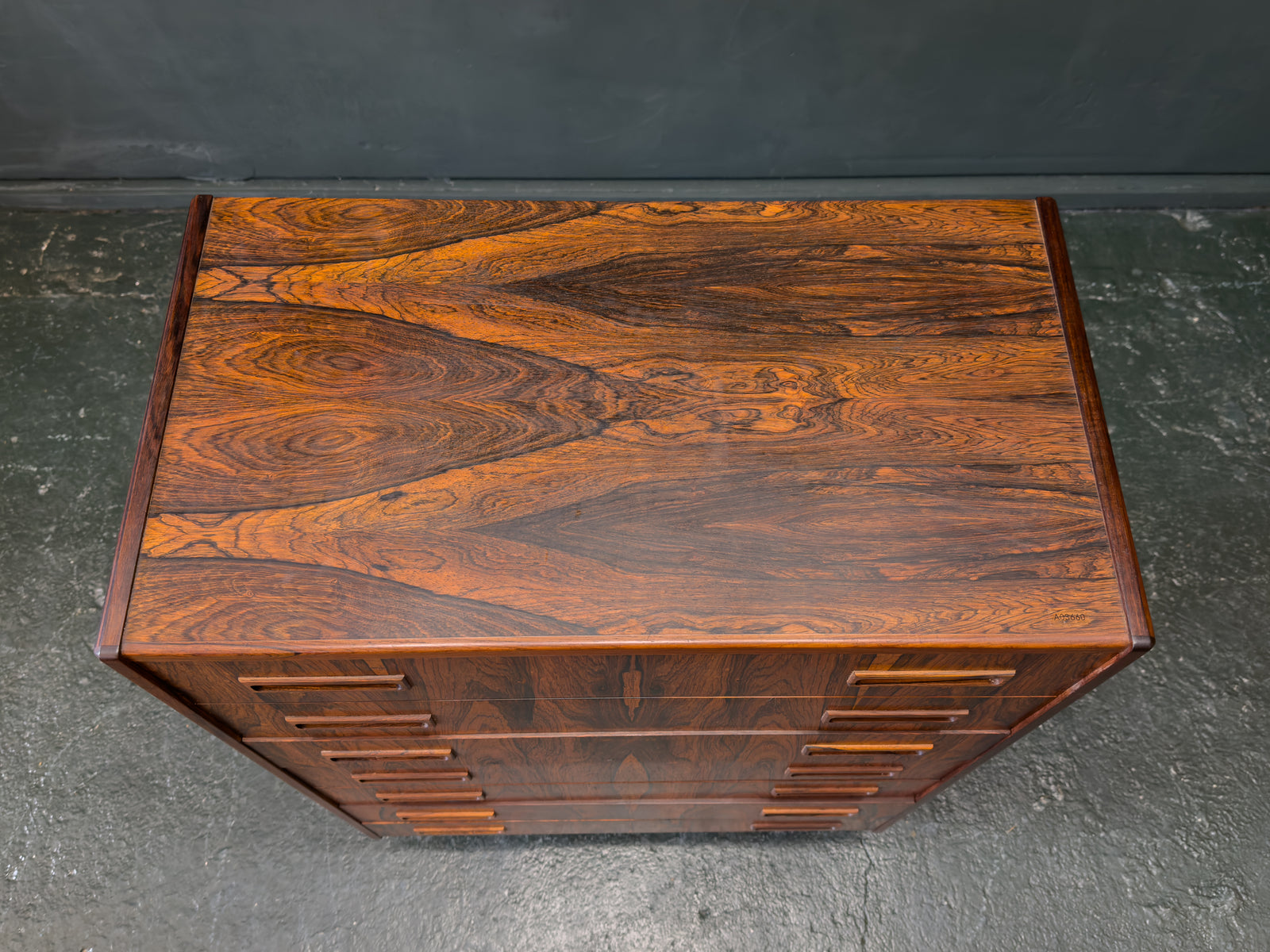 Rosewood Chest of Drawers By E. Jensen And J. Andersen For Westergaard Møbelfabrik