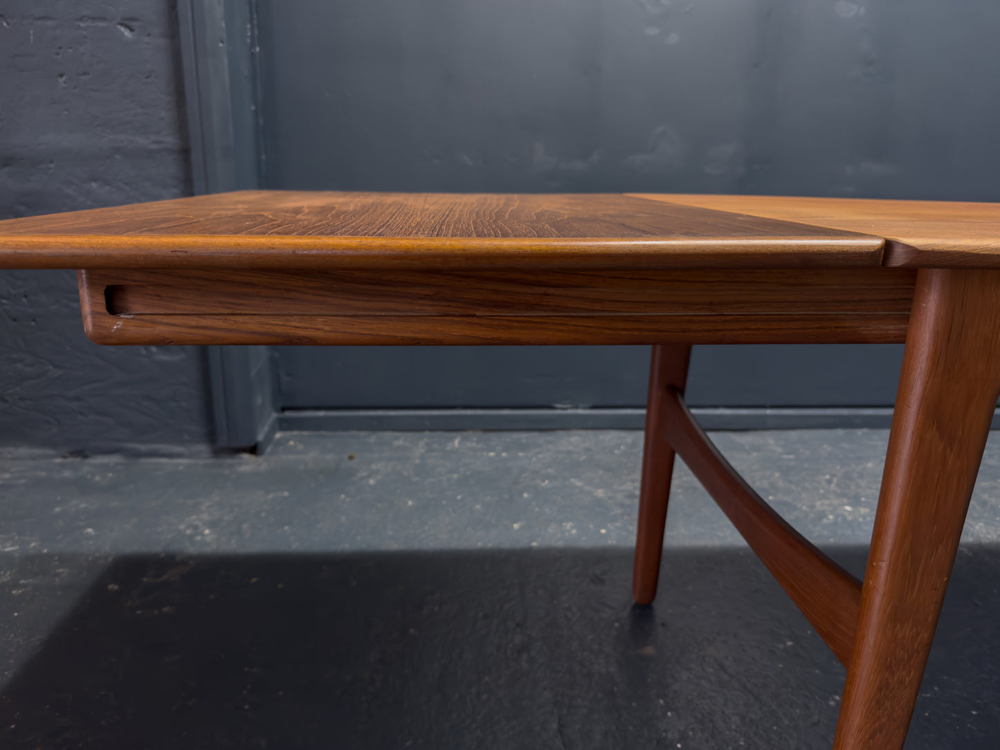 Knud Andersen Teak Extending Dining Table