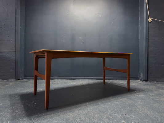 Knud Andersen Teak Extending Dining Table