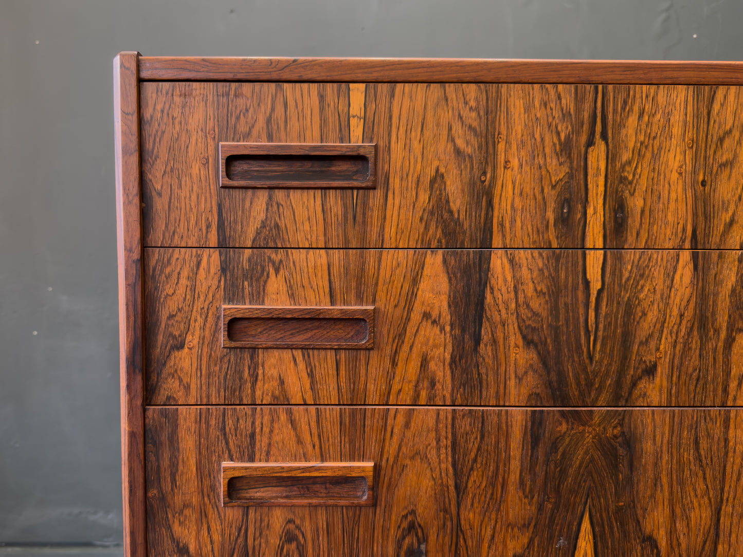 Rosewood Chest of Drawers By E. Jensen And J. Andersen For Westergaard Møbelfabrik