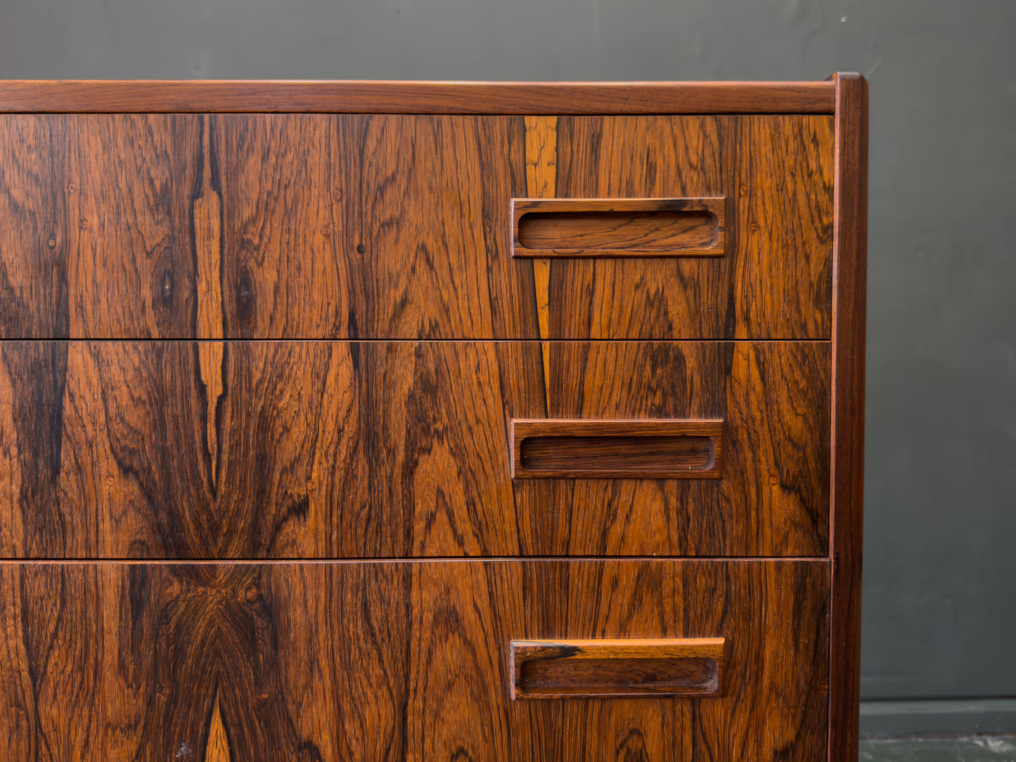 Rosewood Chest of Drawers By E. Jensen And J. Andersen For Westergaard Møbelfabrik