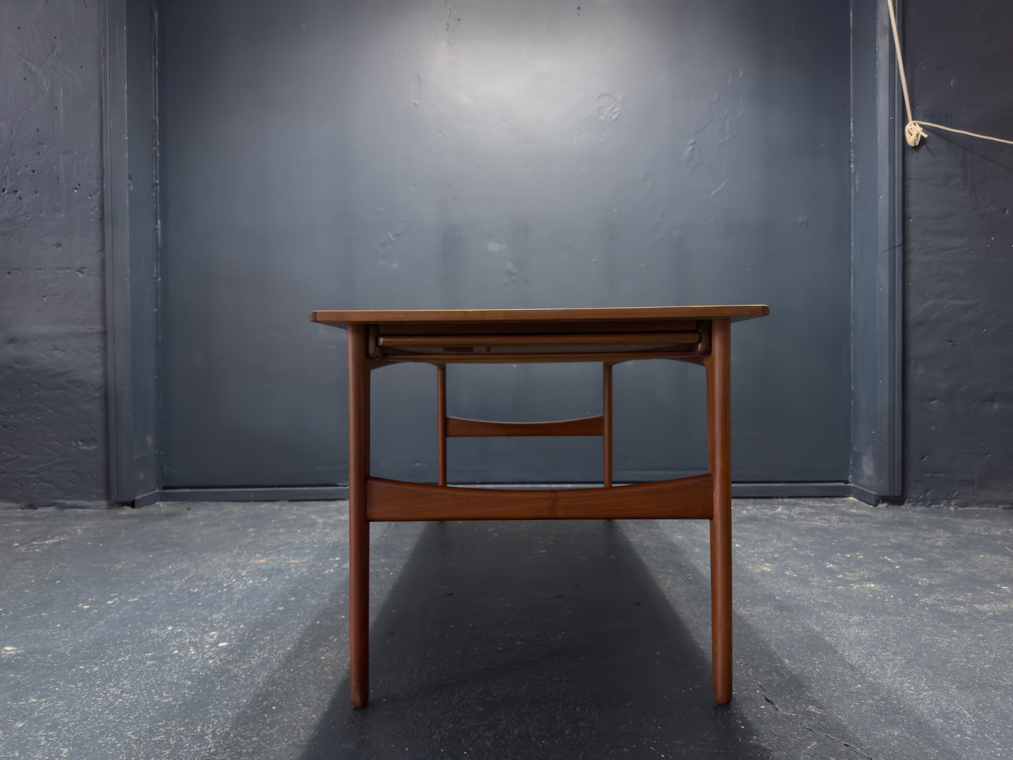 Knud Andersen Teak Extending Dining Table