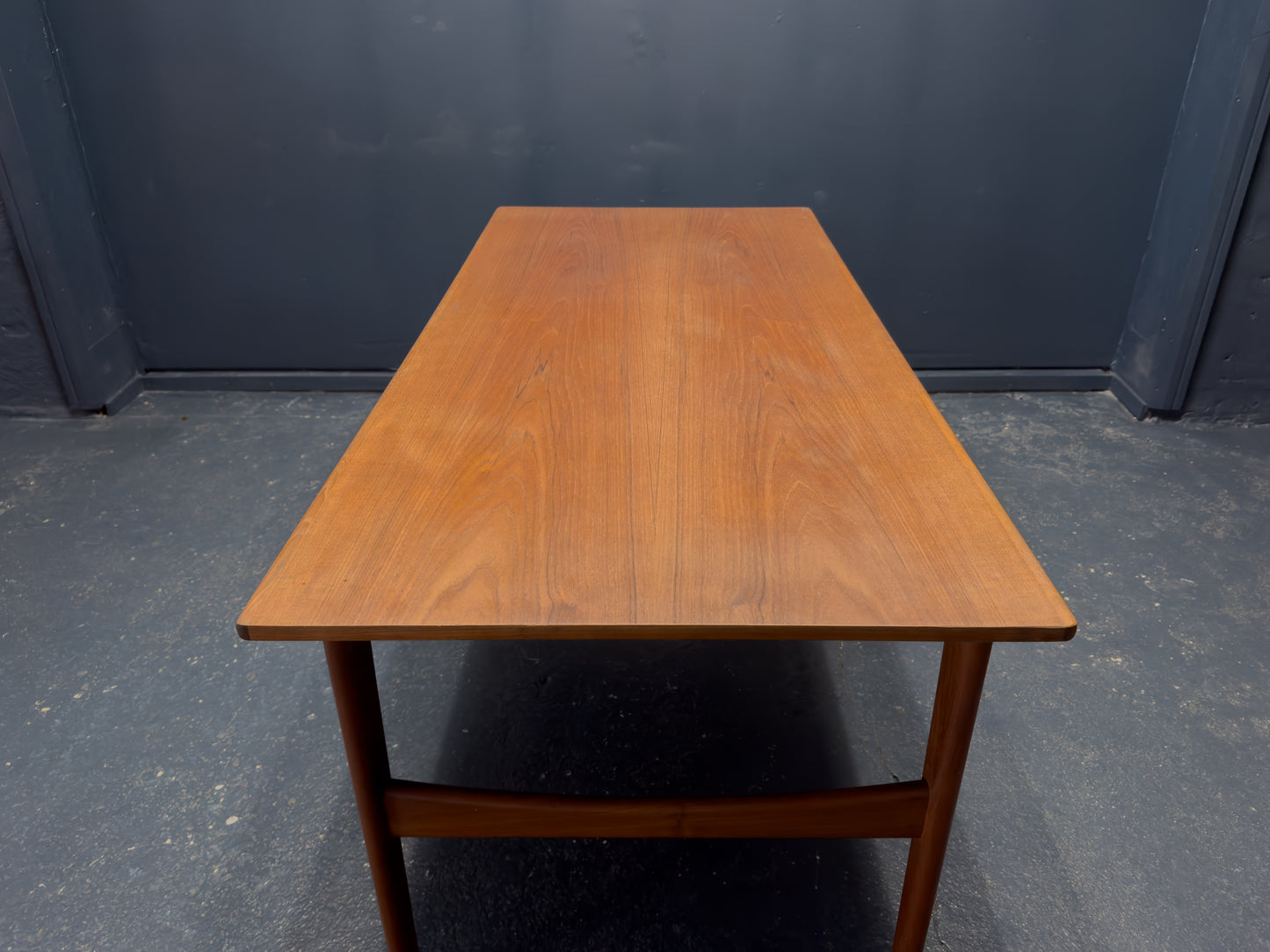 Knud Andersen Teak Extending Dining Table