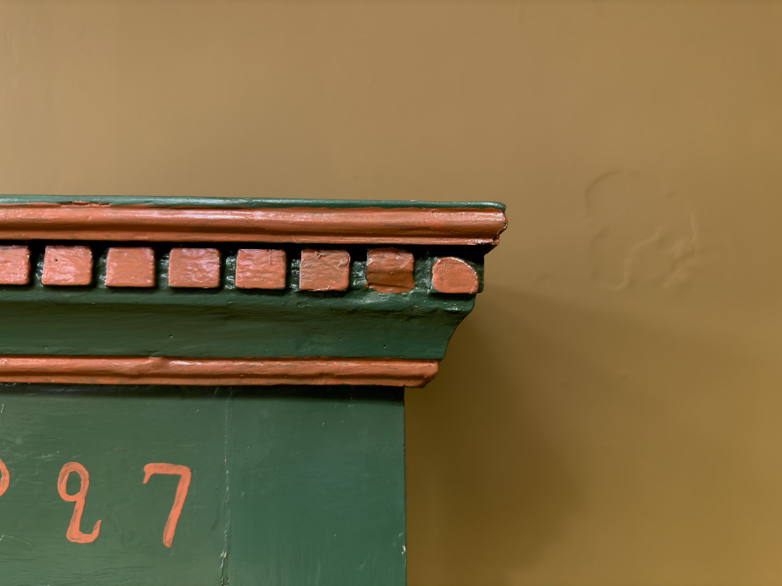 Danish Folk Art Cabinet