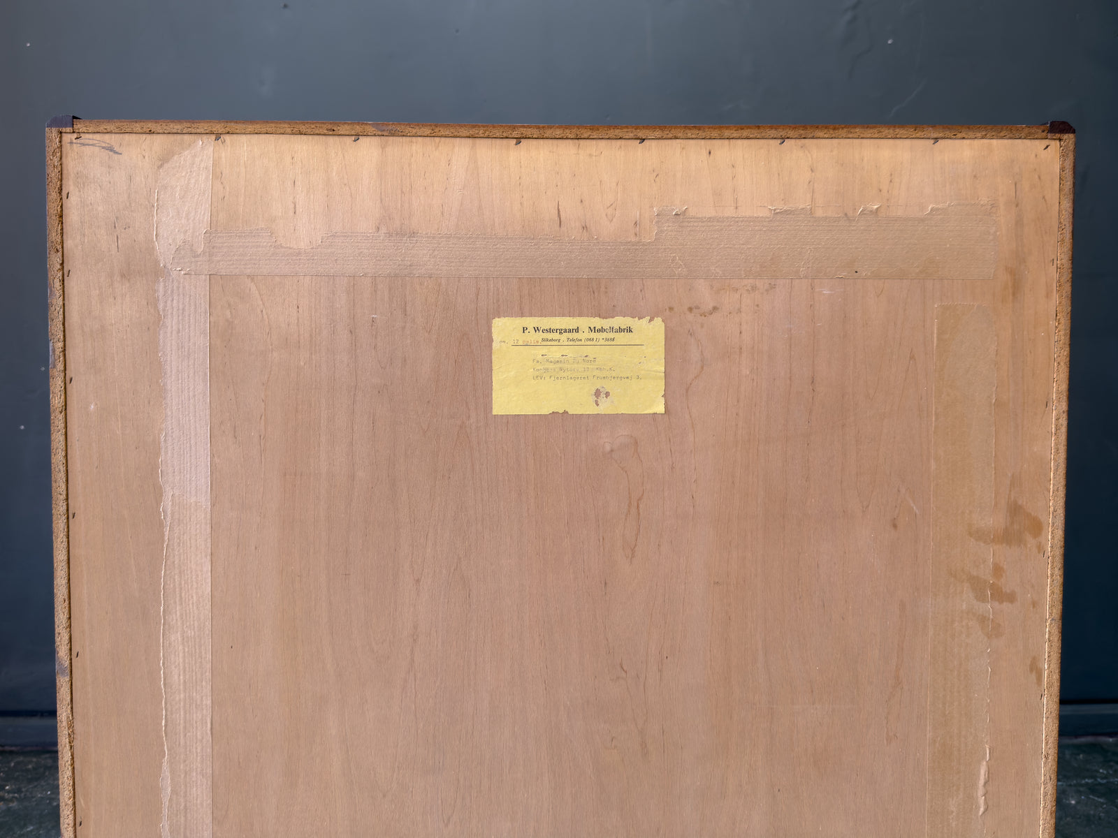 Rosewood Chest of Drawers By E. Jensen And J. Andersen For Westergaard Møbelfabrik
