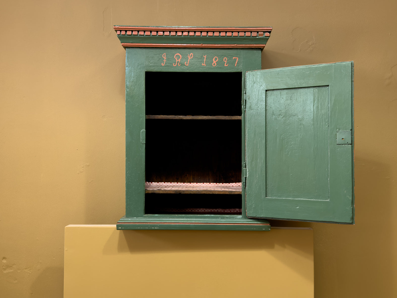 Danish Folk Art Cabinet