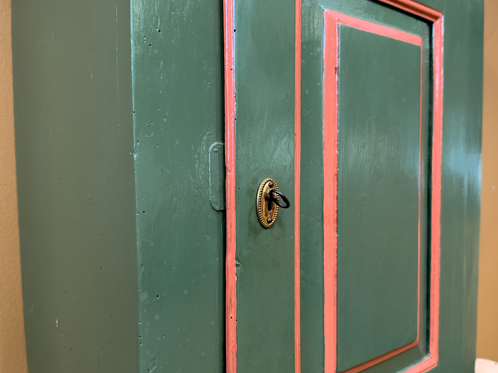 Danish Folk Art Cabinet