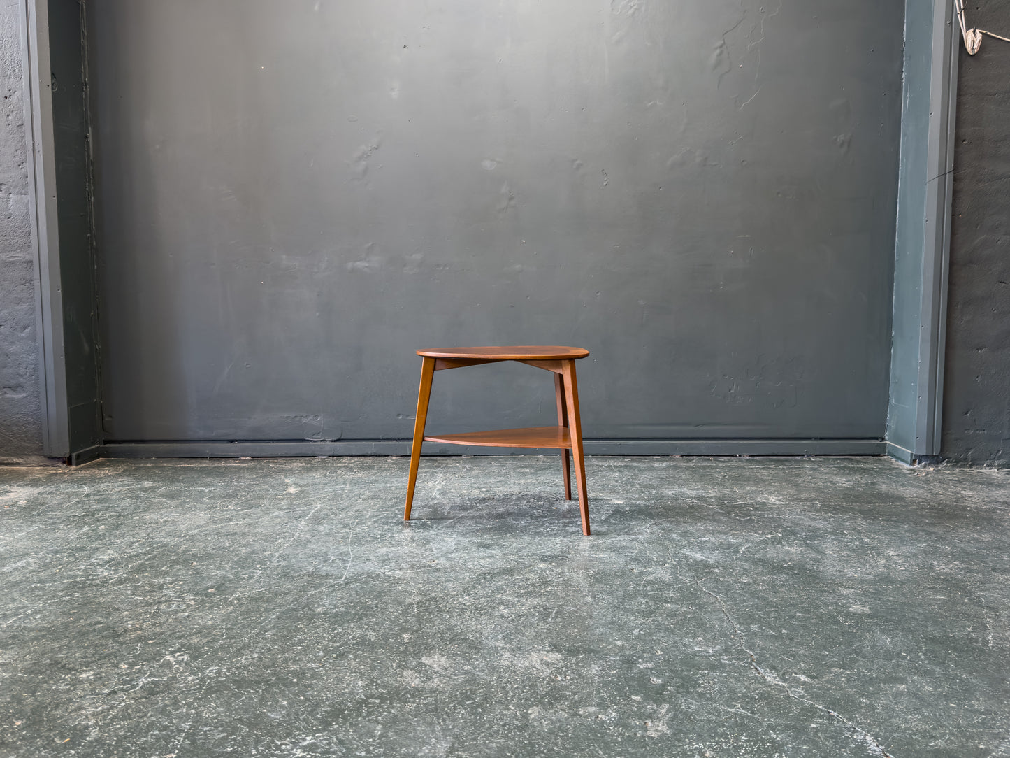 Walnut Side Table by Jørgen Aakjær Jørgensen for Møbelintarsia