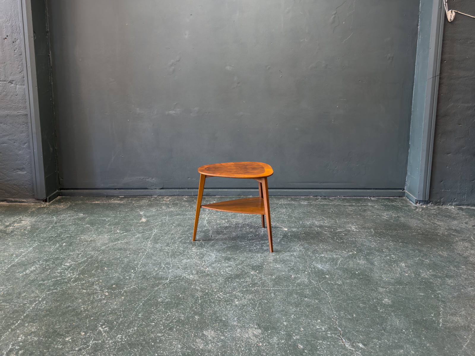 Walnut Side Table by Jørgen Aakjær Jørgensen for Møbelintarsia