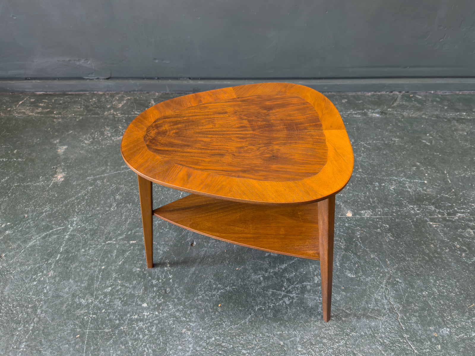 Walnut Side Table by Jørgen Aakjær Jørgensen for Møbelintarsia