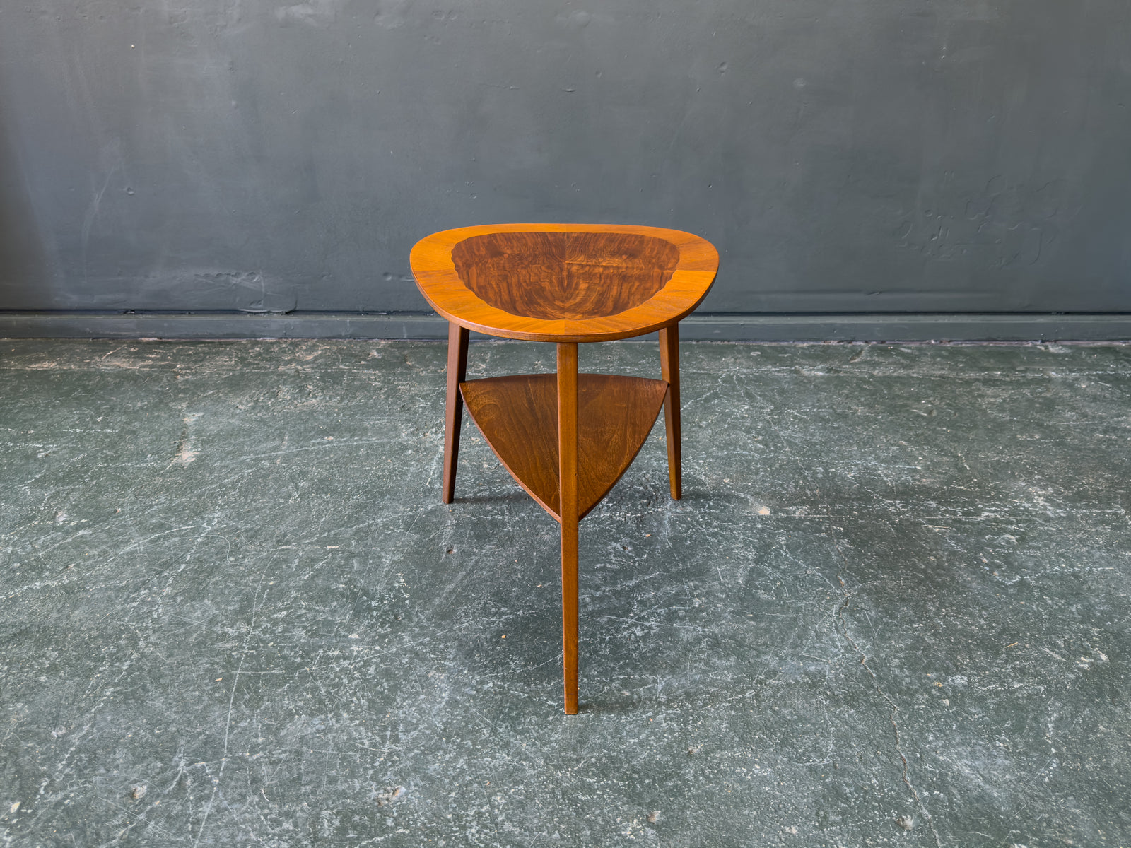 Walnut Side Table by Jørgen Aakjær Jørgensen for Møbelintarsia