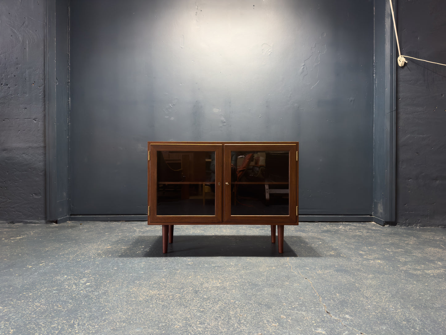 Kai Winding Rosewood and Glass sideboard