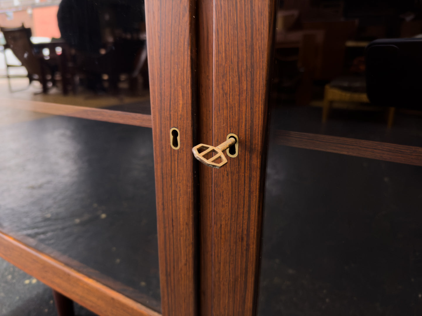 Kai Winding Rosewood and Glass sideboard