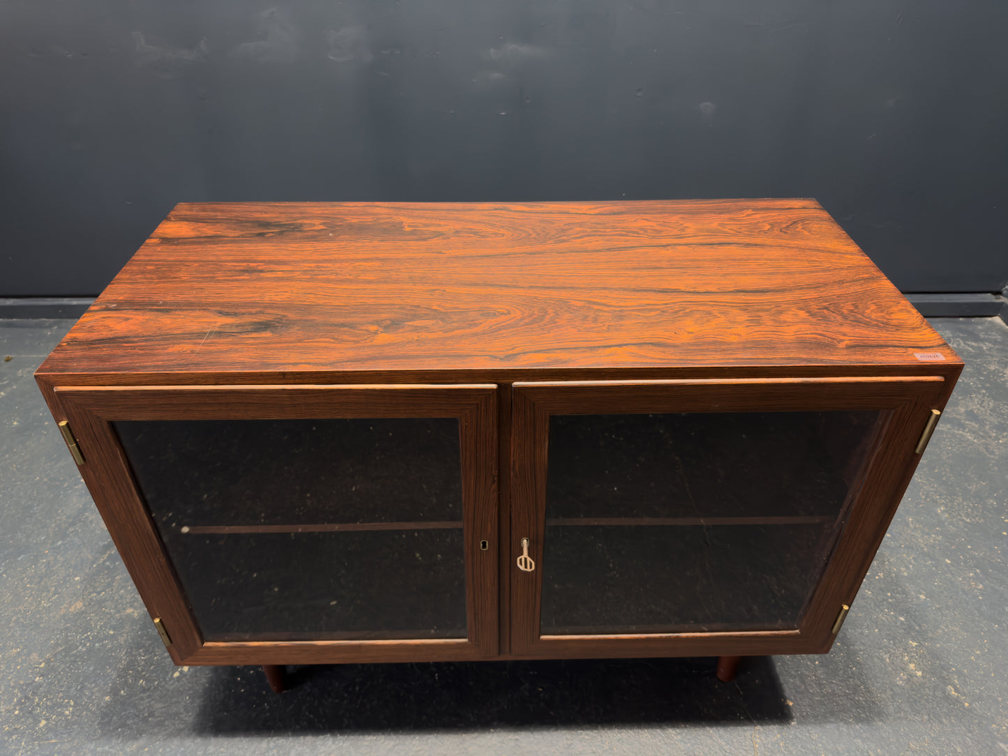 Kai Winding Rosewood and Glass sideboard