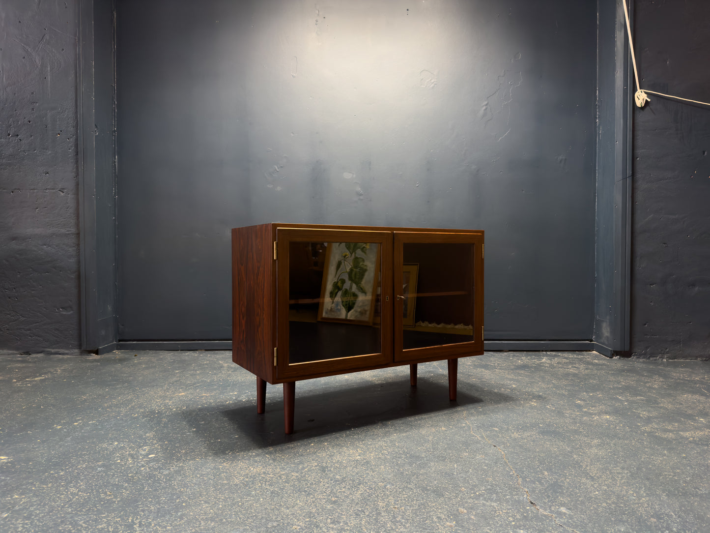 Kai Winding Rosewood and Glass sideboard