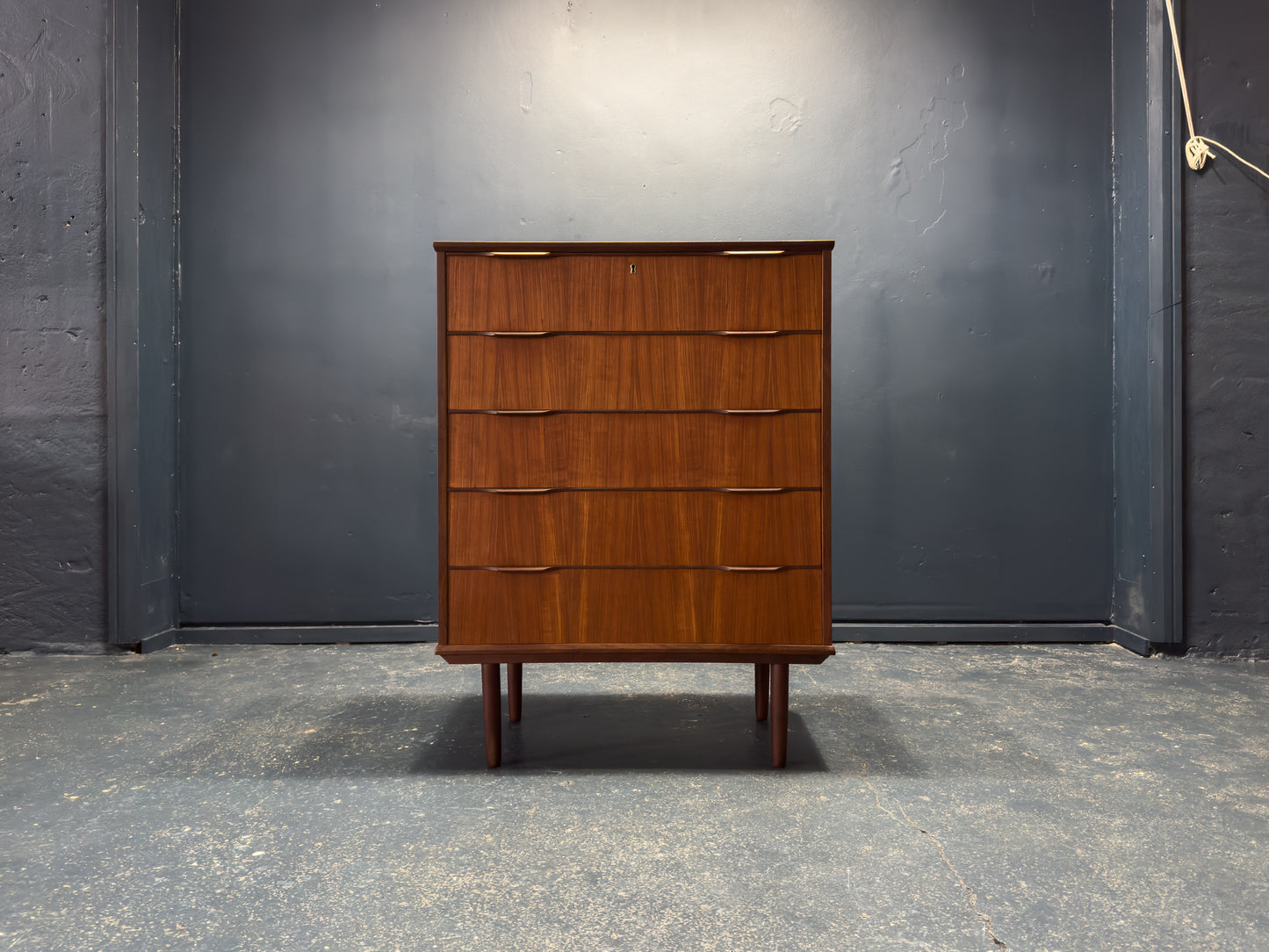 Teak Chest of Drawers