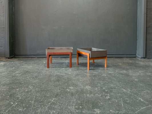 Teak Frame Planters