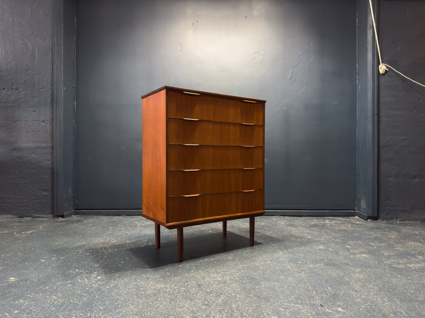 Teak Chest of Drawers