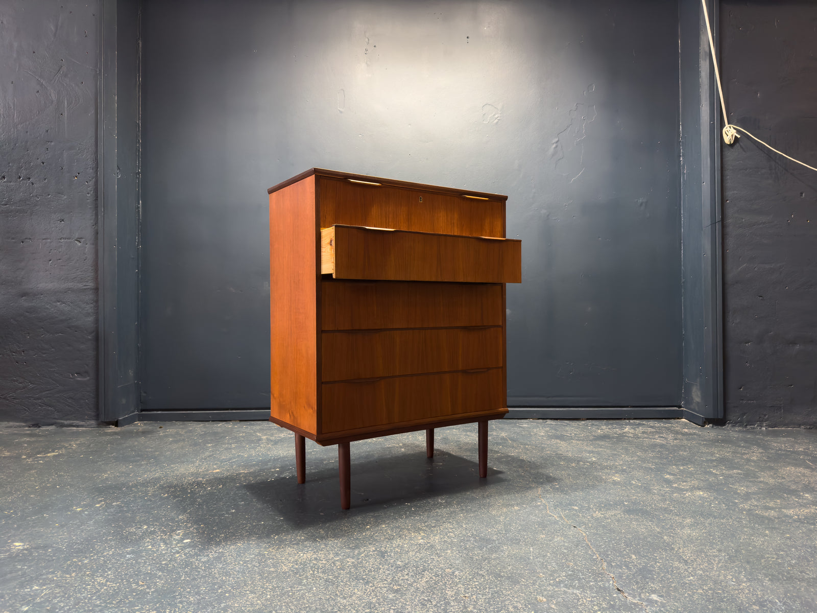 Teak Chest of Drawers