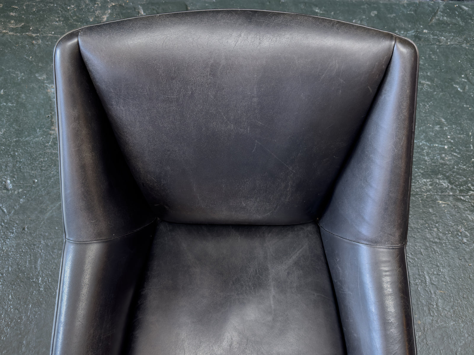 Black Leather Armchair