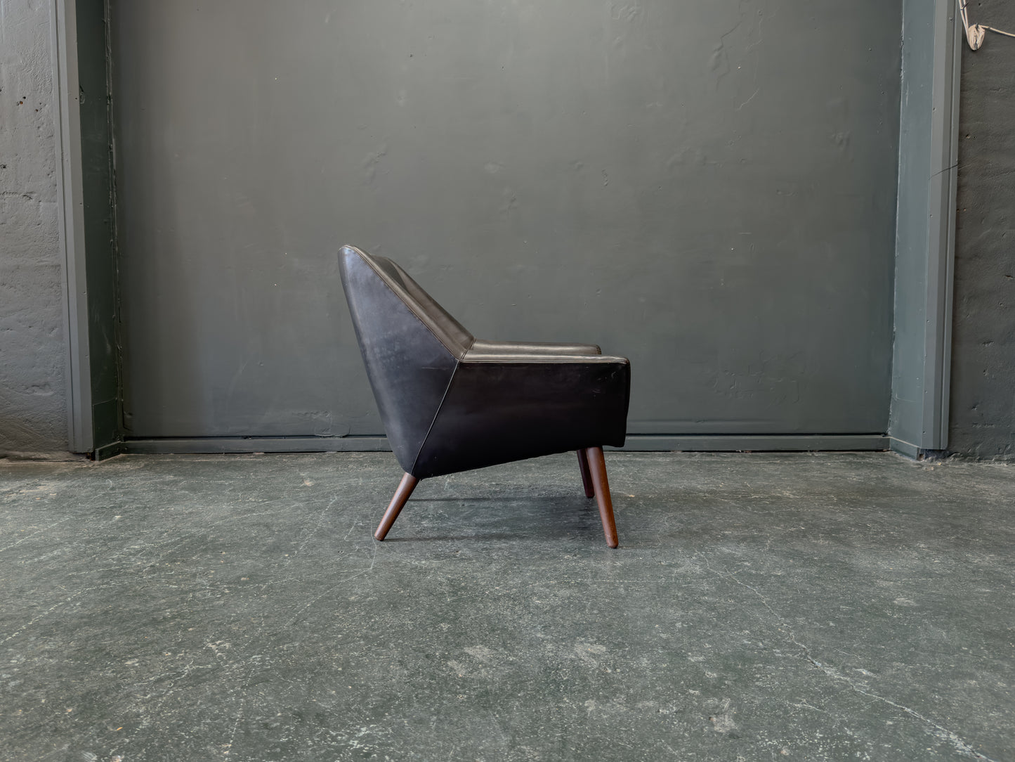 Black Leather Armchair