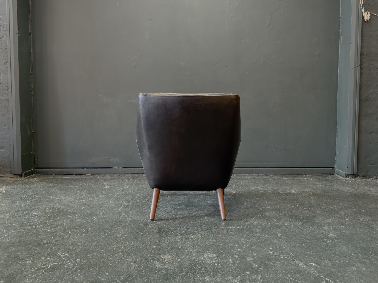 Black Leather Armchair