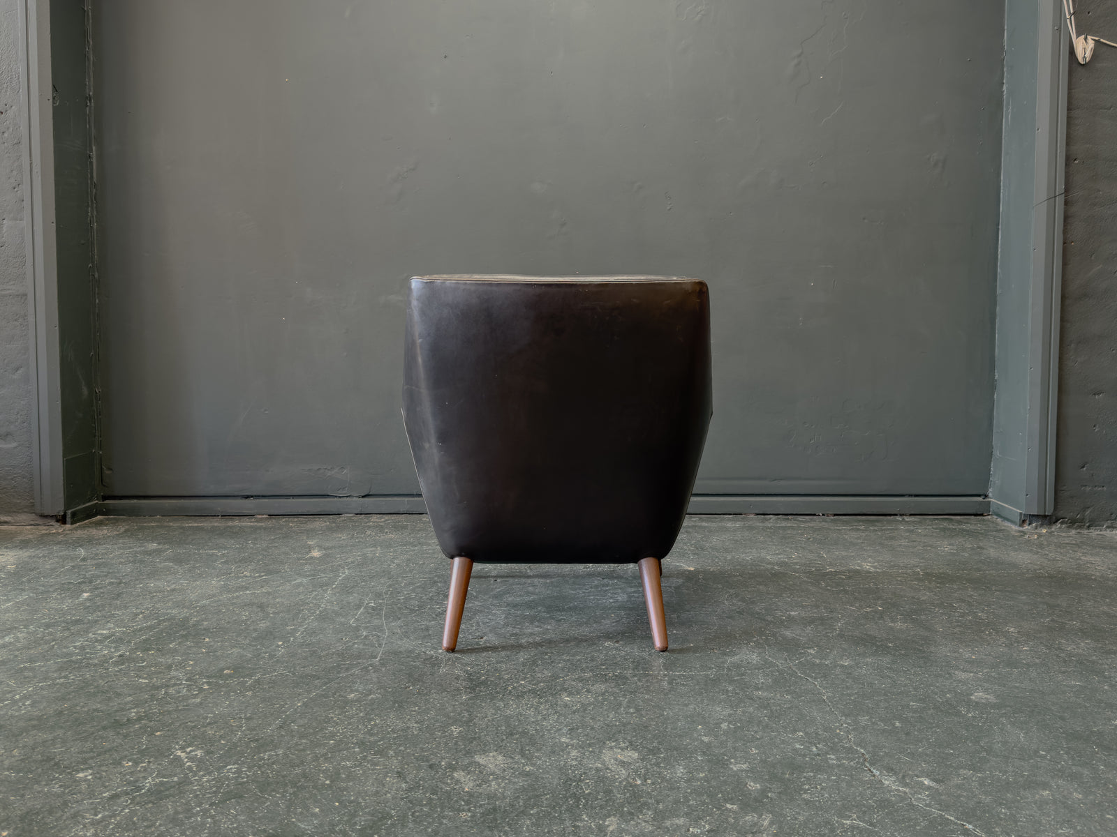 Black Leather Armchair