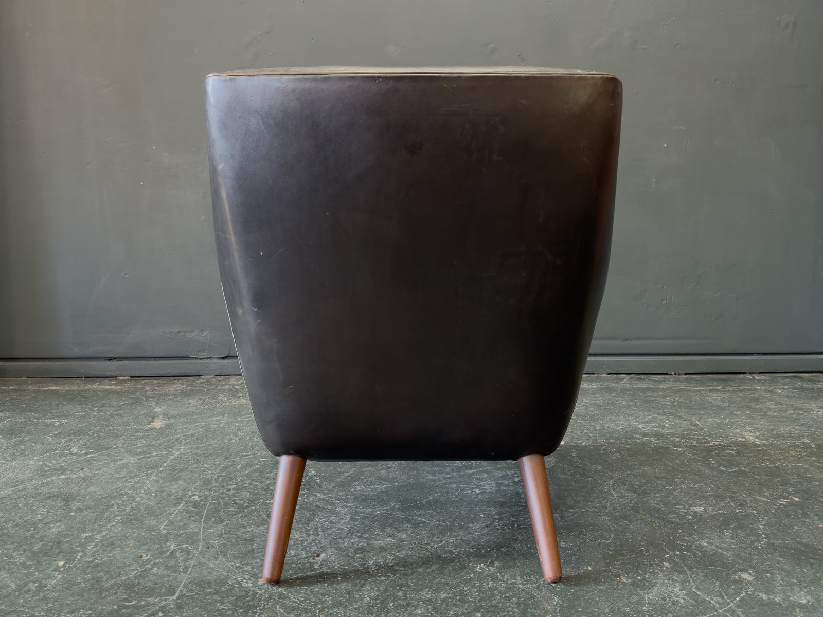 Black Leather Armchair