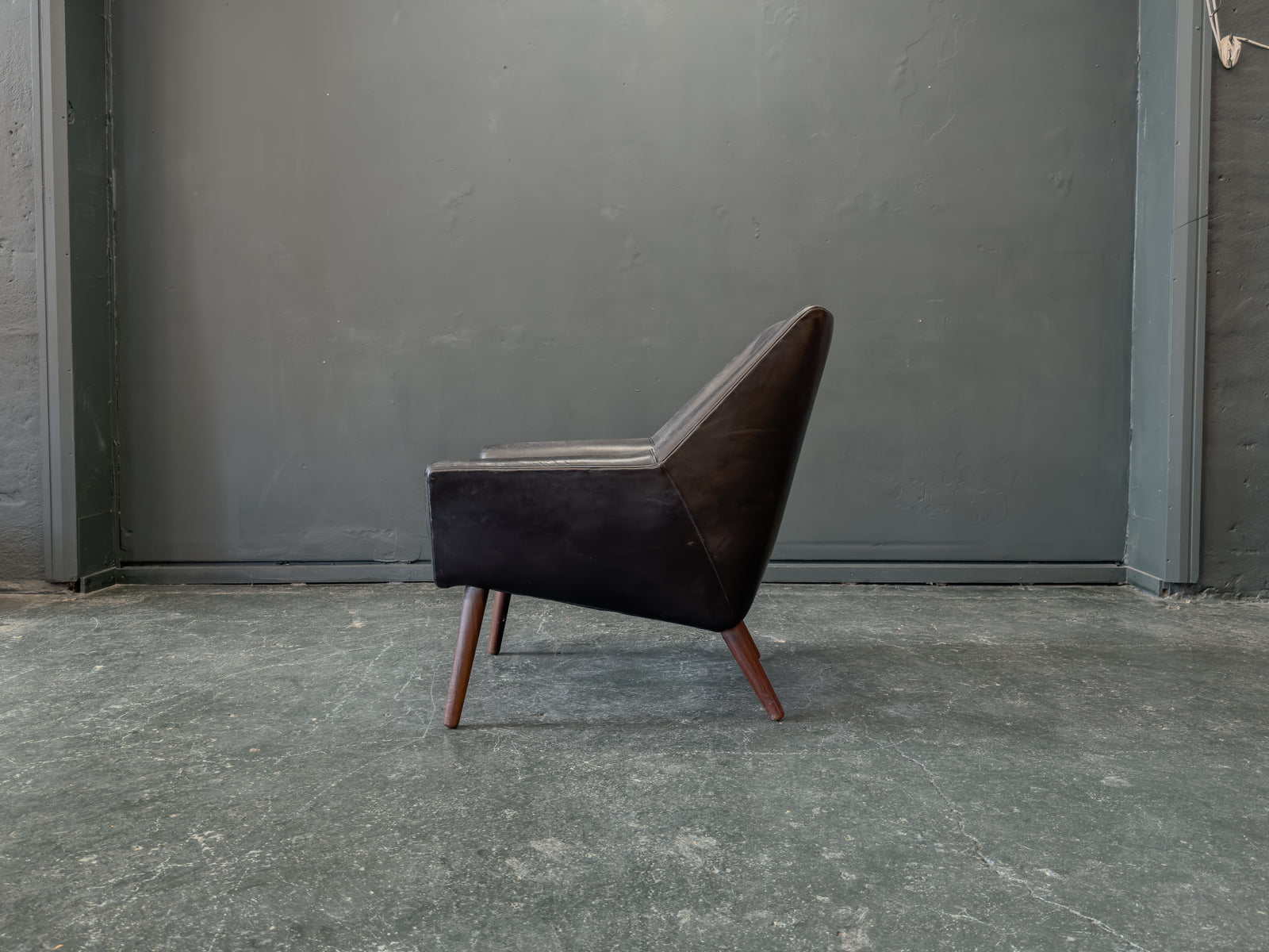 Black Leather Armchair