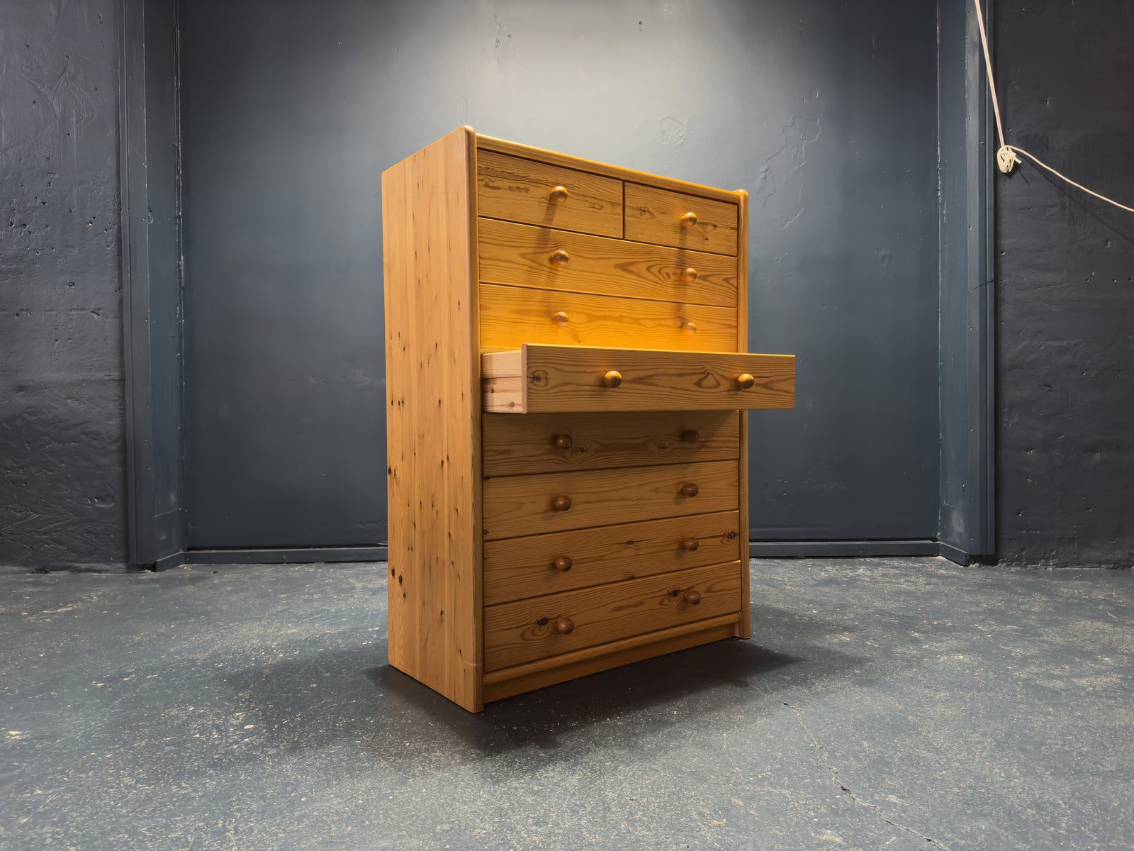Solid Pine Chest of Drawers