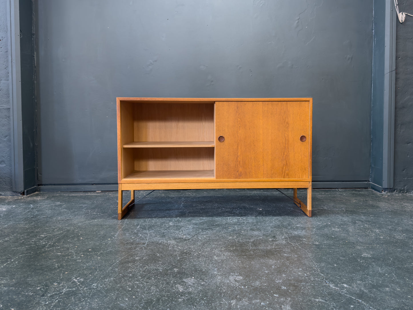 Large Oak and Teak Børge Mogensen Sideboard