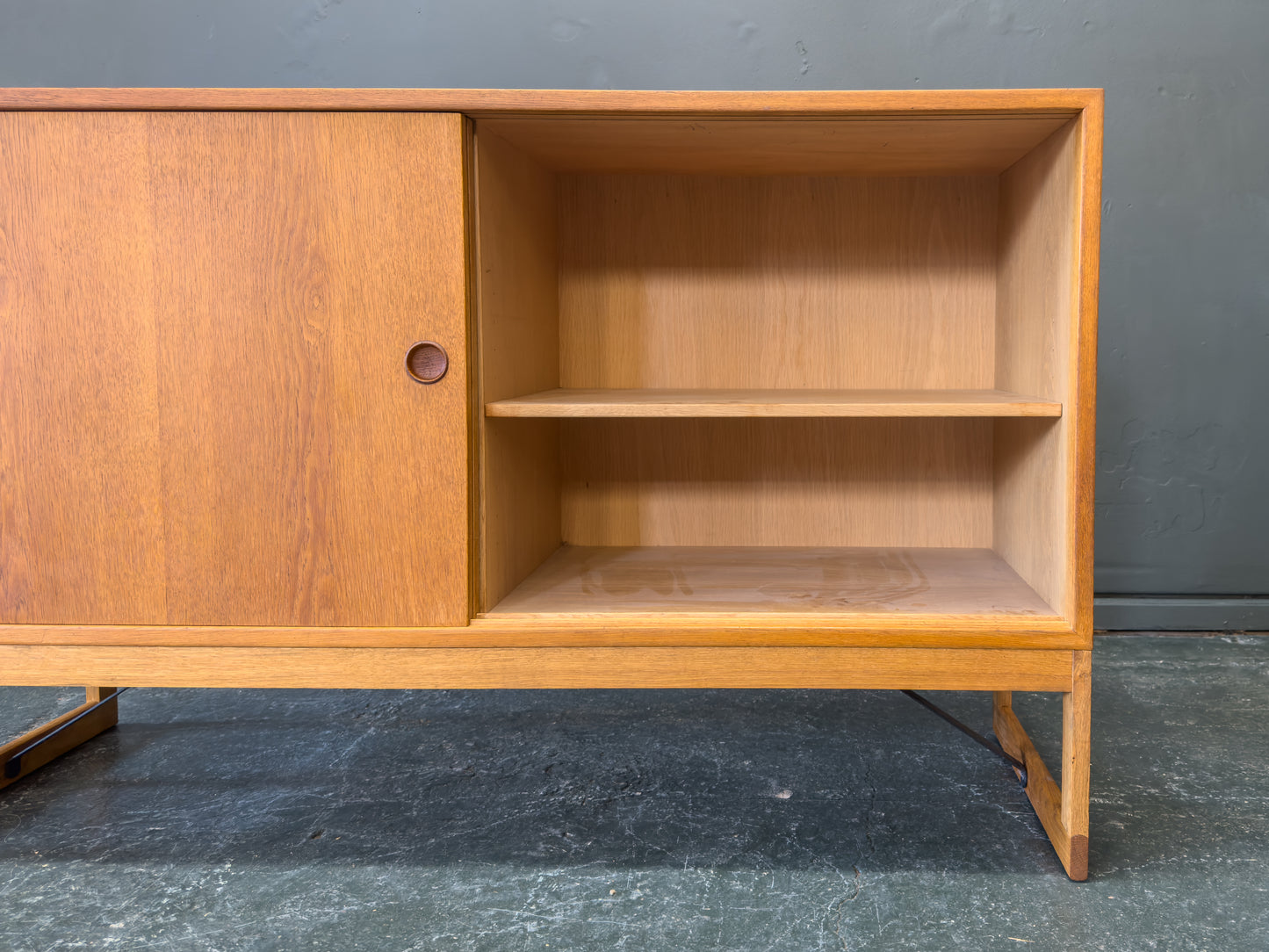 Large Oak and Teak Børge Mogensen Sideboard