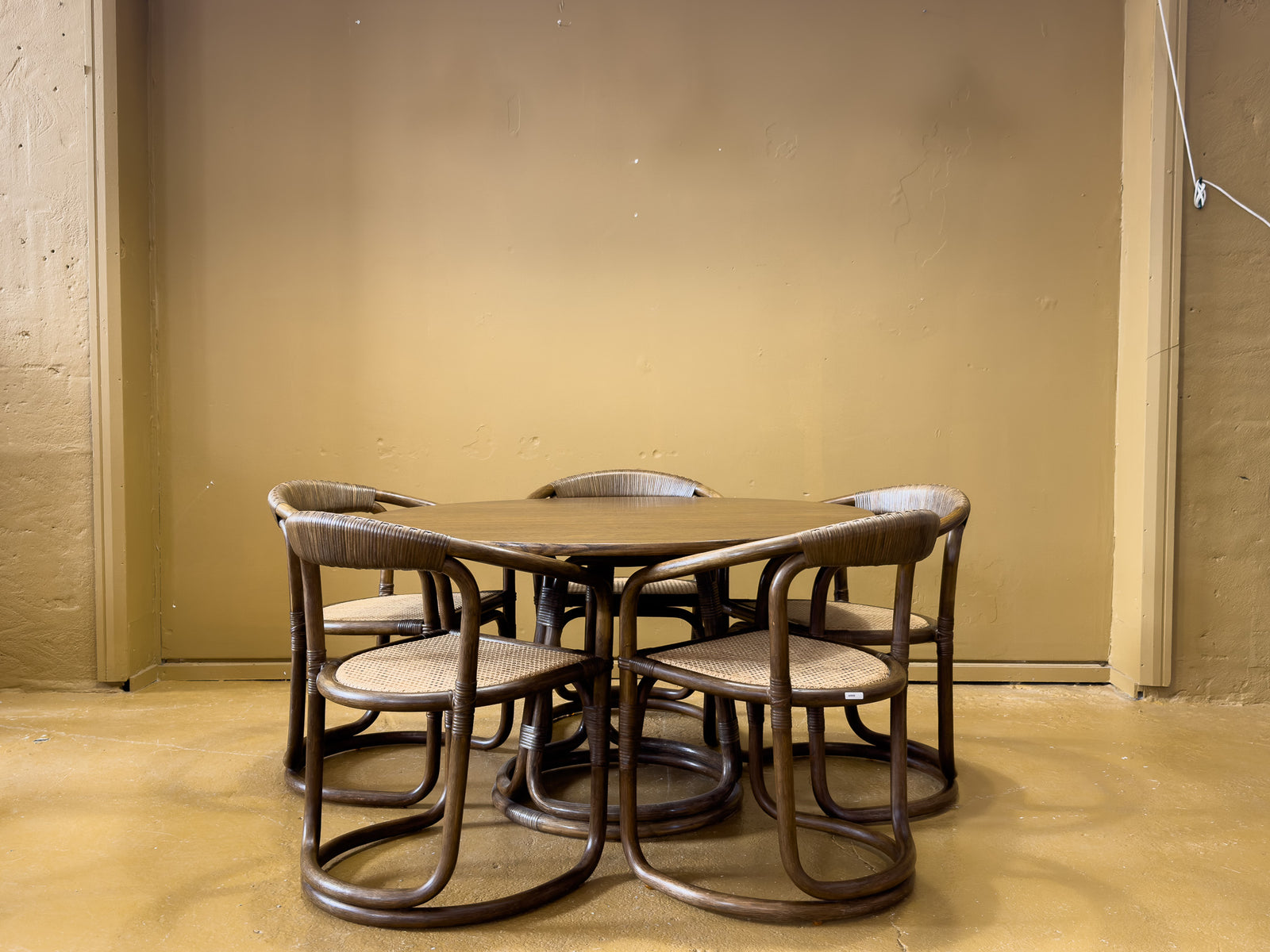 Bamboo Dining Table & Chairs