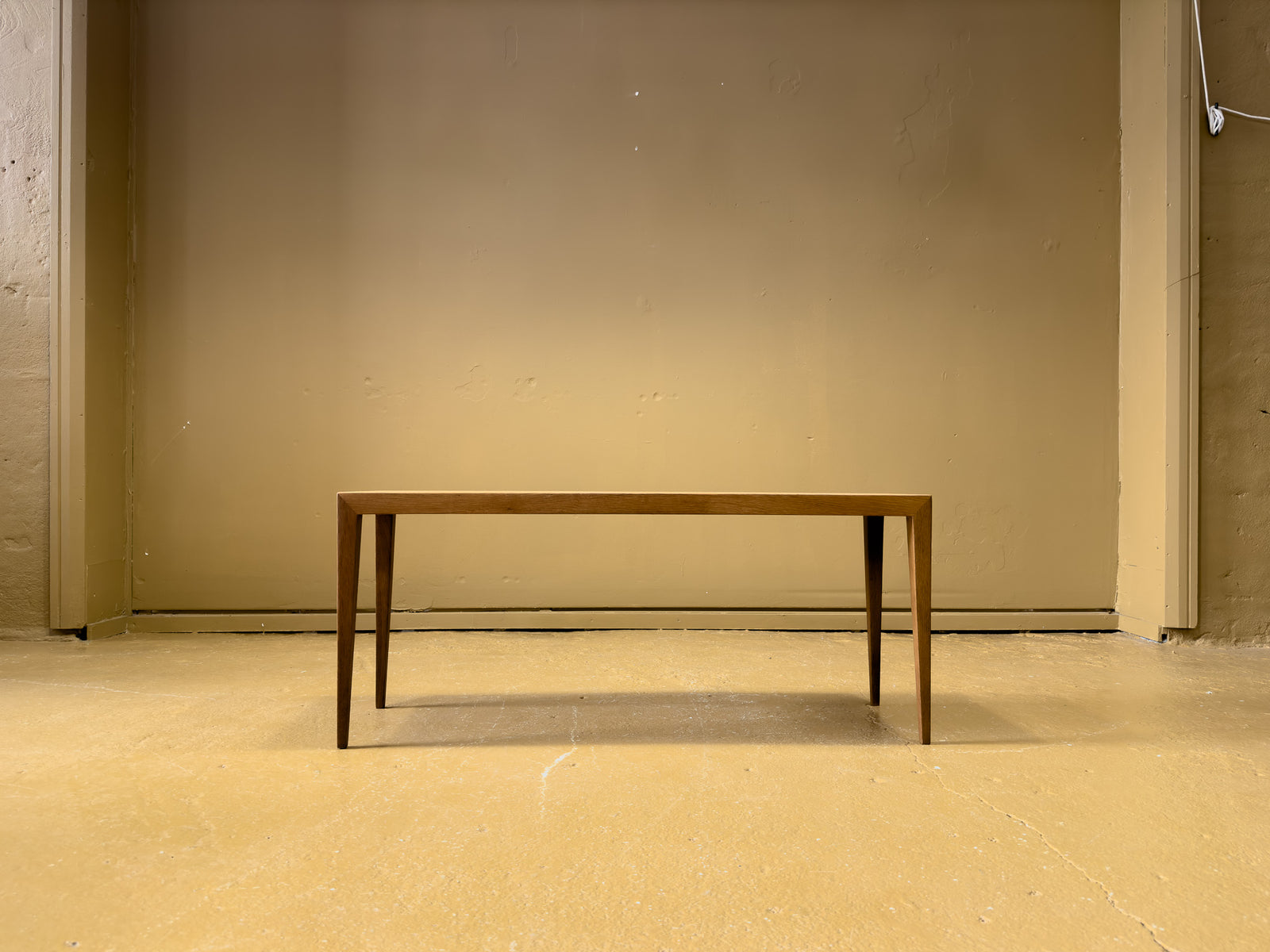 Long Teak Haslev Table