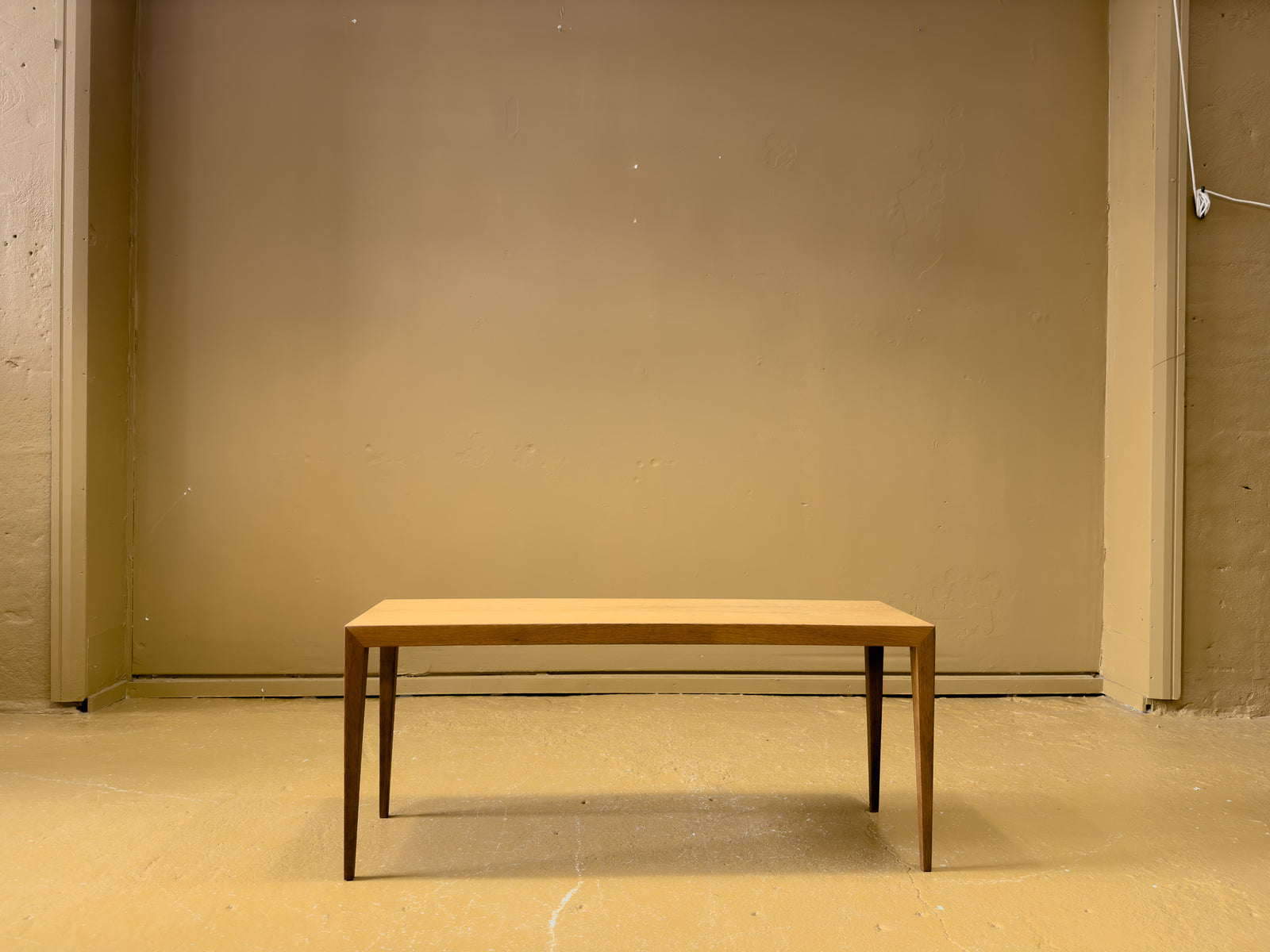 Long Teak Haslev Table