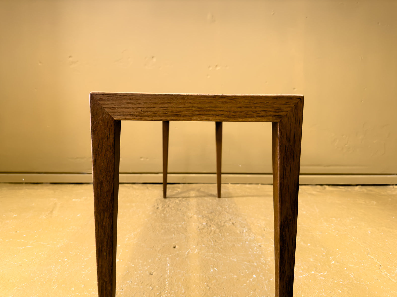 Long Teak Haslev Table