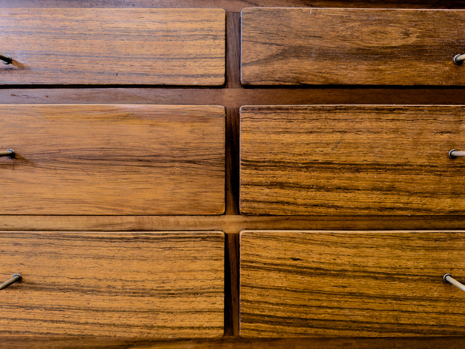 Long Narrow Rosewood Desk/ Dressing Table