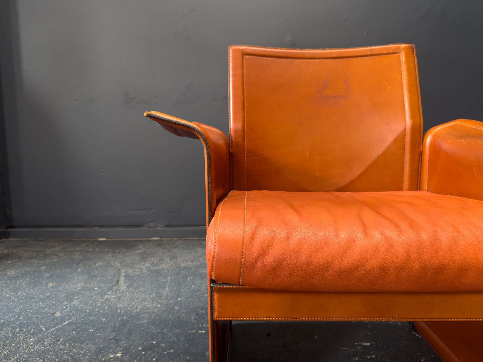 Matteo Grassi 'Korium' Leather Chair